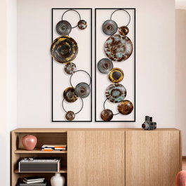 Wallity Textured - 6 Multicolor